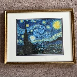 Vincent Van Gogh Picture and frame